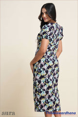 Twilight Garden Midi Dress