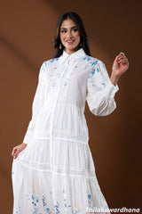 Celeste Ivory Azure Dress