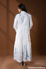 Celeste Ivory Azure Dress