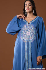 Celeste Bloom Kaftan Dress