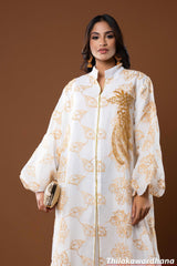 Empress Golden Ivory Elegance Dress