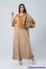 Sahara Embroidered Maxi Dress