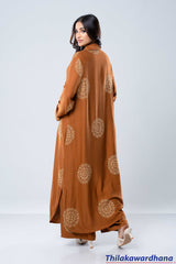 Golden Majesty Elegance Dress