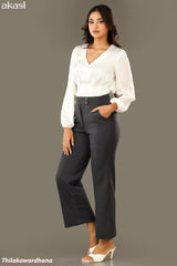 Akasi Button Detailed WW Pant