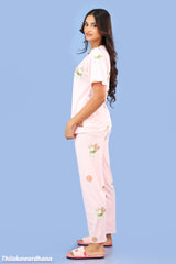 Printed 2pcs Pijama Kit