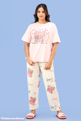 Printed 2pcs Pijama Kit