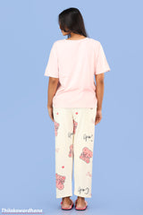 Printed 2pcs Pijama Kit