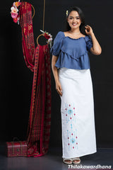 Women's Embroidered Lungi