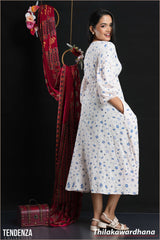 Tendenza Printed Luna Dress