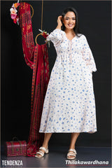 Tendenza Printed Luna Dress