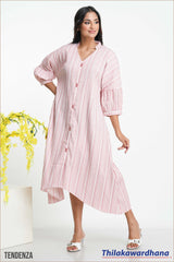 Tendenza Oversized Vintage Maxi Dress