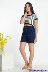 Crochet Lace Knit Top - Free Size