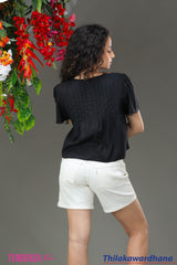 Tendenza Teen Pleated Babydoll Top
