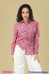Tendenza Teen Wrapped Waist Shirt