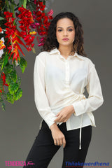 Tendenza Teen Wrapped Waist Shirt