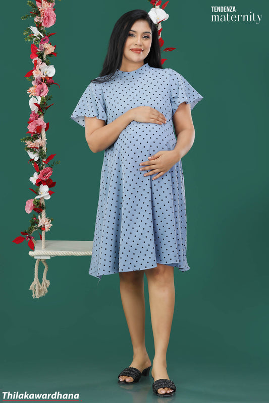 Tendenza Tie Up Maternity Dress