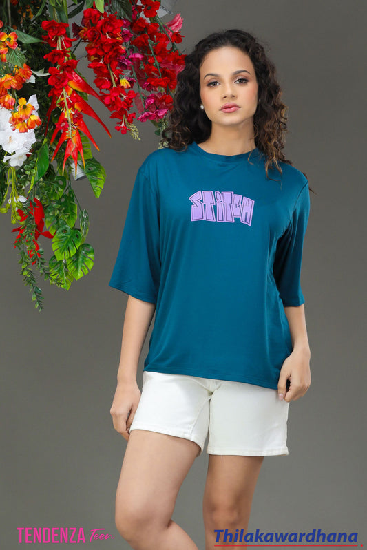 Tendenza Teen Stitch Printed T Shirt