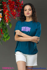 Tendenza Teen Stitch Printed T Shirt