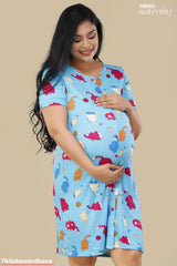 Tendenza Feeding Maternity Night Dress