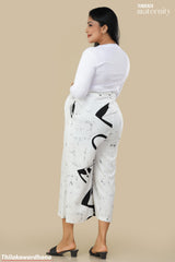 Tendenza Front Slit Maternity Pant