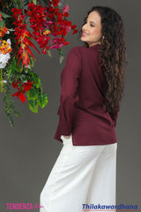 Tendenza Teen Wrapped Waist Shirt