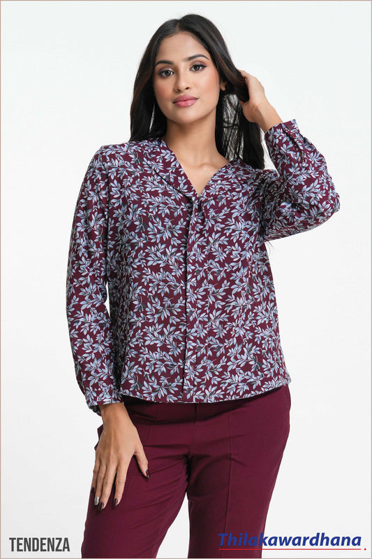 Tendenza Floral Printed WW Top