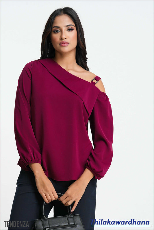 Tendenza Strapped Long Sleeve WW Top