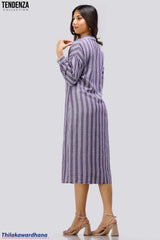 Tendenza Striped Shirt Dress