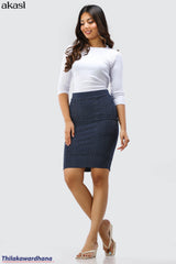 Printed Mini Skirt