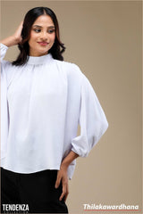 Tendenza Long Sleeve Oversized Top