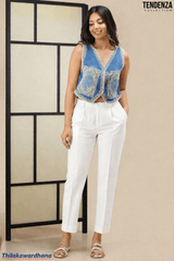 Tendenza High Waist Tailored Pant