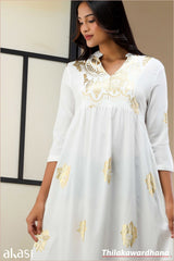 Aura Golden Grace Maxi Dress