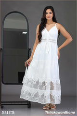 Vintage Bloom Maxi Dress
