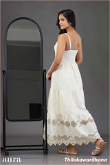 Dreamy Ivory Maxi Dress