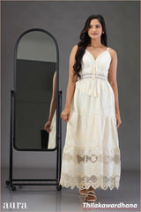 Dreamy Ivory Maxi Dress
