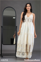 Dreamy Ivory Maxi Dress