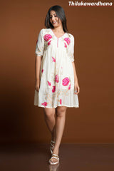 Embroidered Vintage Blossom Dress