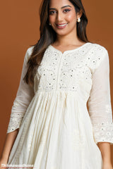 Celeste Embroidered Dress