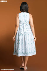 Aura Embroidered Cutlone Dress