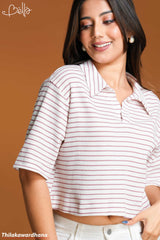 Bella Stripe Printed T Shirt