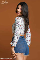 Bella Autumn Fern Top