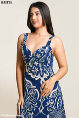 Aura Royal Tide Dress