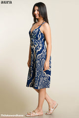 Aura Royal Tide Dress