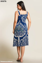 Aura Royal Tide Dress