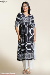 Engage Printed Kurtha Top