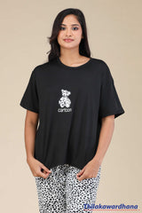 Printed 2pcs Pijama Kit