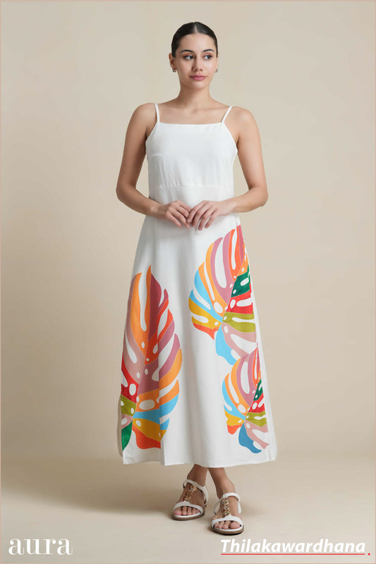Aura Tropical Muse Maxi Dress