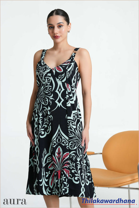 Aura Royal Tide Dress