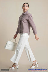 Tendenza Long Sleeve Button Down Shirt