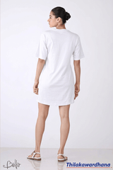 Bell Printed T Shirt Dress